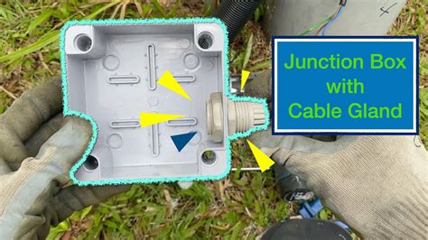 install outdoor junction box|install junction box in wall.